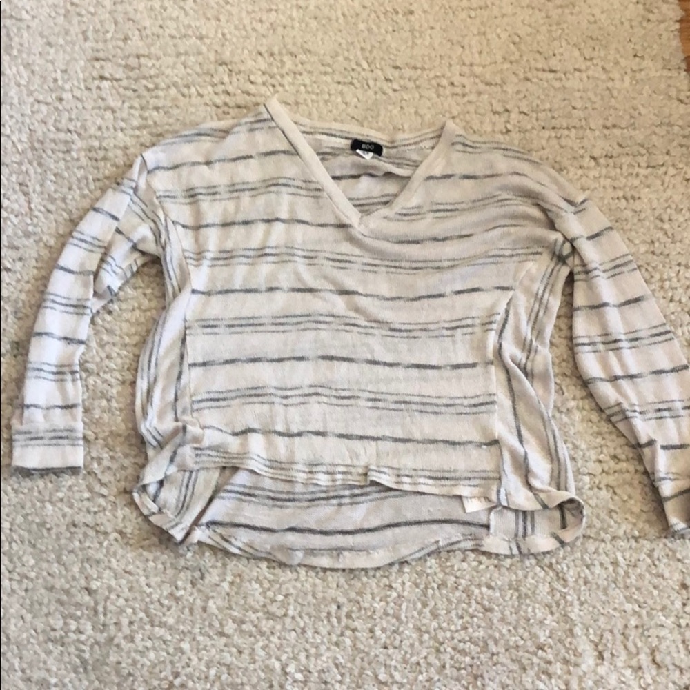 BDG striped lightweight sweater